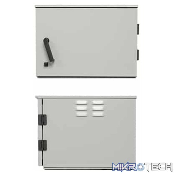 Cattex IP55 20U Swing Frame Wall Mount 19" Outdoor Grey 600mmx650mm (Fans not Incl) - Networking - Image 2